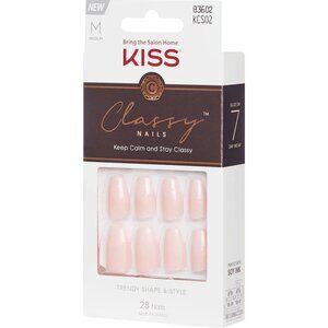 Kiss Classy Wedding Nails Medium Length - Cozy Meets Cute